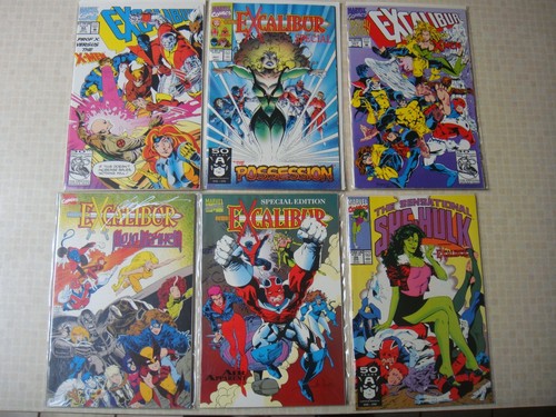 62 Excalibur complete full set Knights of Pendragon Signed Chris Claremont GN - Picture 7 of 12