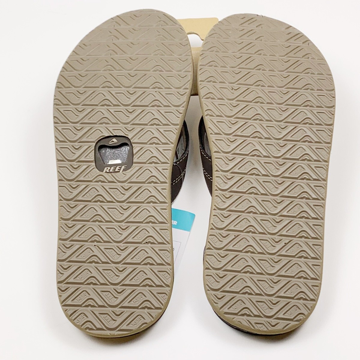 Reef Element TQT Sandals Brown Thong Flip Flop Bottle Opener Mens Sz 13M US/46EU Reef Element TQT Sandals Brown Thong Flip | Mercari main image 2
