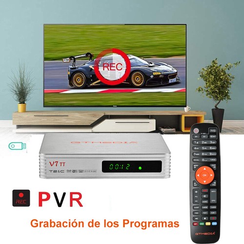 GTMEDIA V7TT Receptor Digital HD TDT Terrestre T2 H.265 HEVC PVR+ USB WIFI HDMI - Imagen 9 de 20