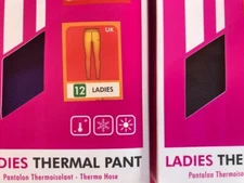 WOMENS CAMPRI THERMAL BASE LAYER LONG JOHNS LEGGINGS PURPLE CHARCOAL WICKS 12