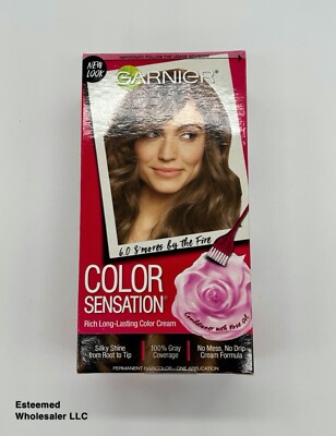 GARNIER Color Sensation Rich Long Lasting Color Cream 6.0 Light Natural Brown