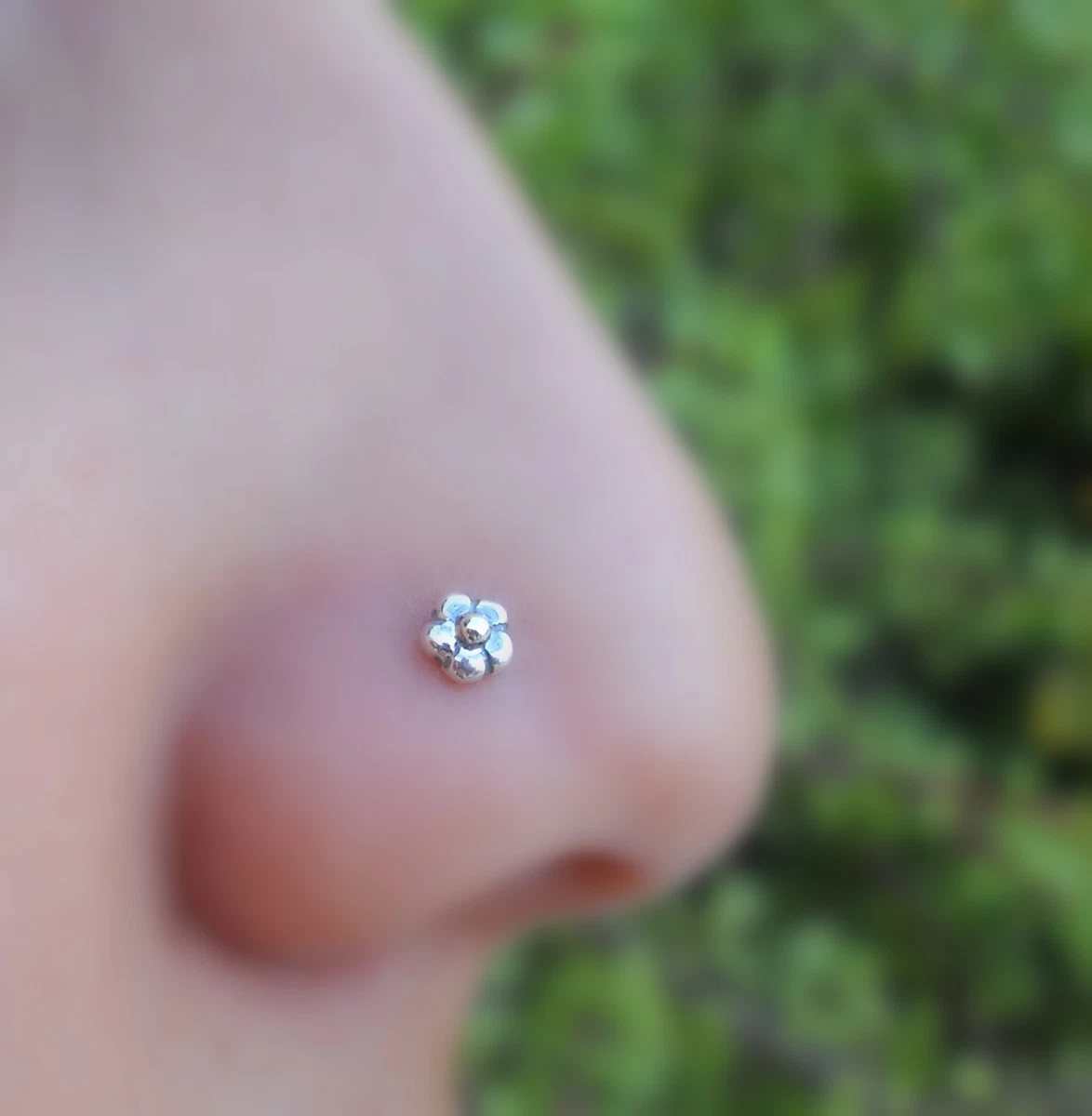 Nose Ring Piercing -Nose Stud -Tragus Cartilage Earring -Sterling