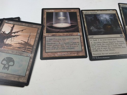 4x Ghost Quarter, 4x Mishra's Factory, Portal Swamps, & More! Sku#78 - Picture 5 of 6