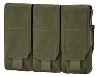 Defcon 5 Porta Caricatole Molle Softair Triplo M4 5.56 Verde D5-M4AK3 Od