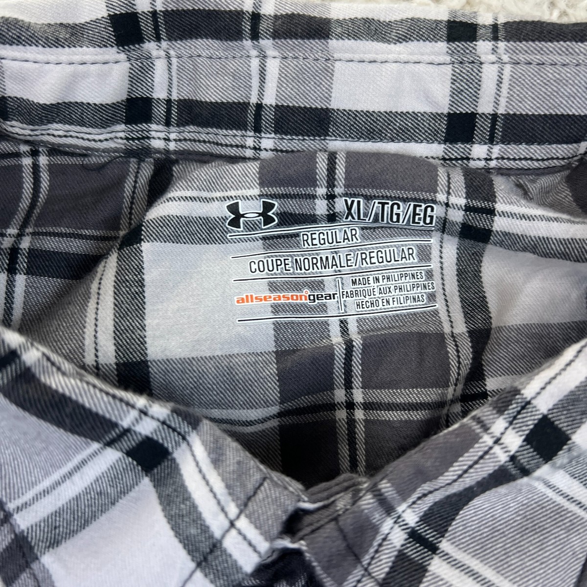 under armor flannel shirt