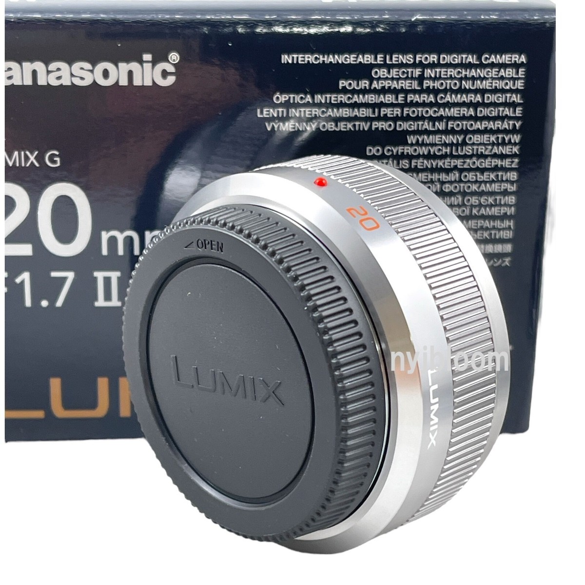 New Panasonic LUMIX G 20mm f1.7 II ASPH. Lens (Silver) - [H New Panasonic LUMIX G 20mm f1.7 II ASPH. Lens (Silver) - [H