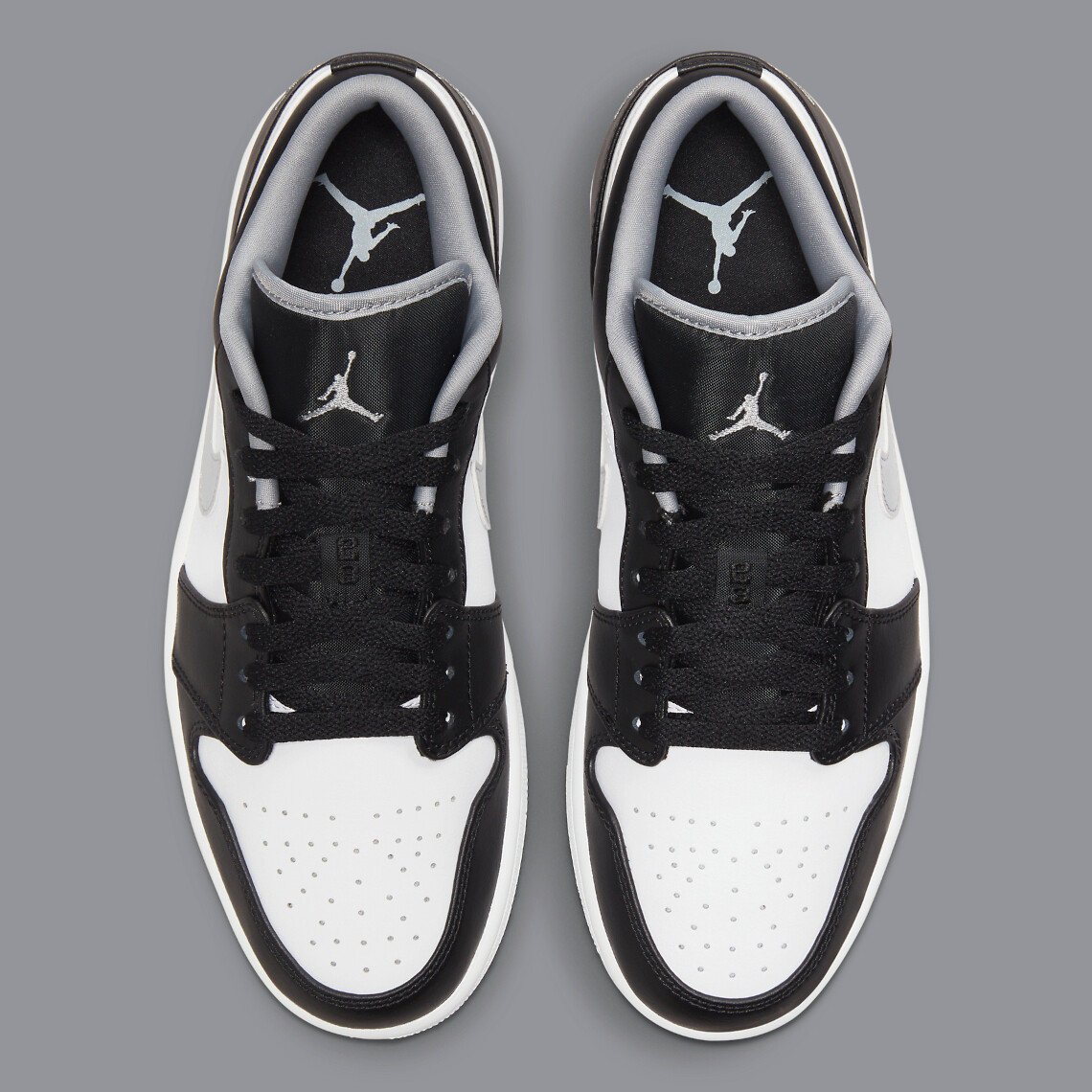 Jordan 1 Low Black Medium Grey 