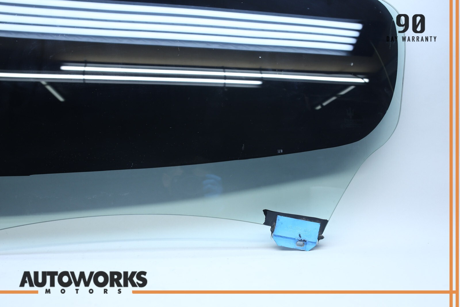 03-08 Maserati Quattroporte M139 Rear Left Driver Side Window Glass OEM