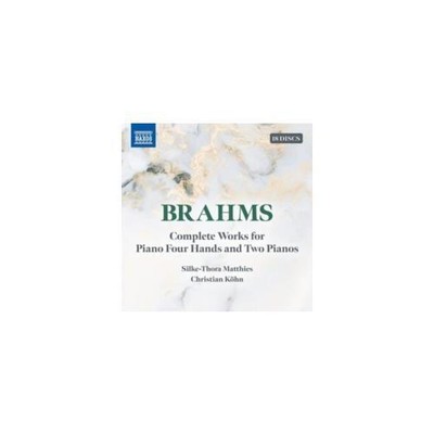 MATTHIES/KOHN: JOHANNES BRAHMS: COMPLETE WORKS FOR PIANO FOUR H - CD *BRAND NEW*