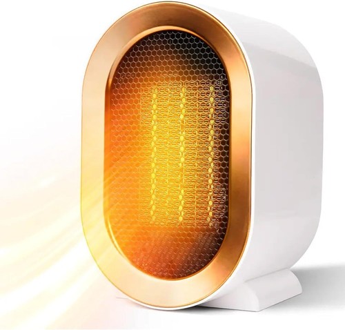 electric space heaters for indoor use: plug in portable small room White