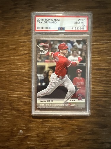 2018 Topps Now 597 Taylor Ward