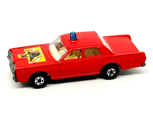 Matchbox Lesney Superfast 59 Mercury Fire Chief Car, red, no door labels vnmint!