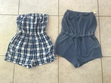 Two Rompers: Forever 21 & Aeropostale SZ S 