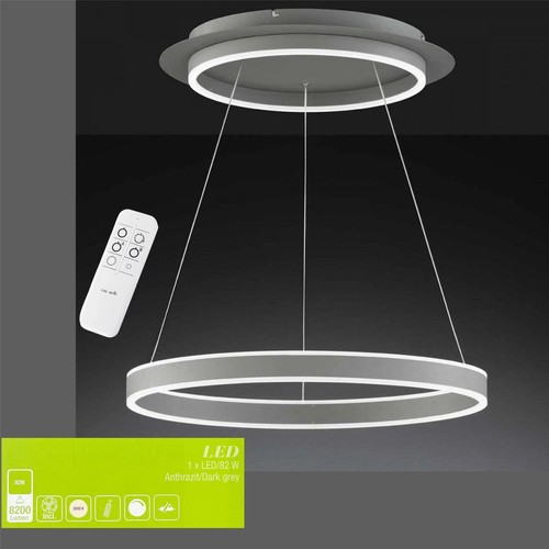 Pendelleuchte Kemi Wofi by Global Technics LED Hängelampe 2flammig Fernbedienung - Bild 2 von 8