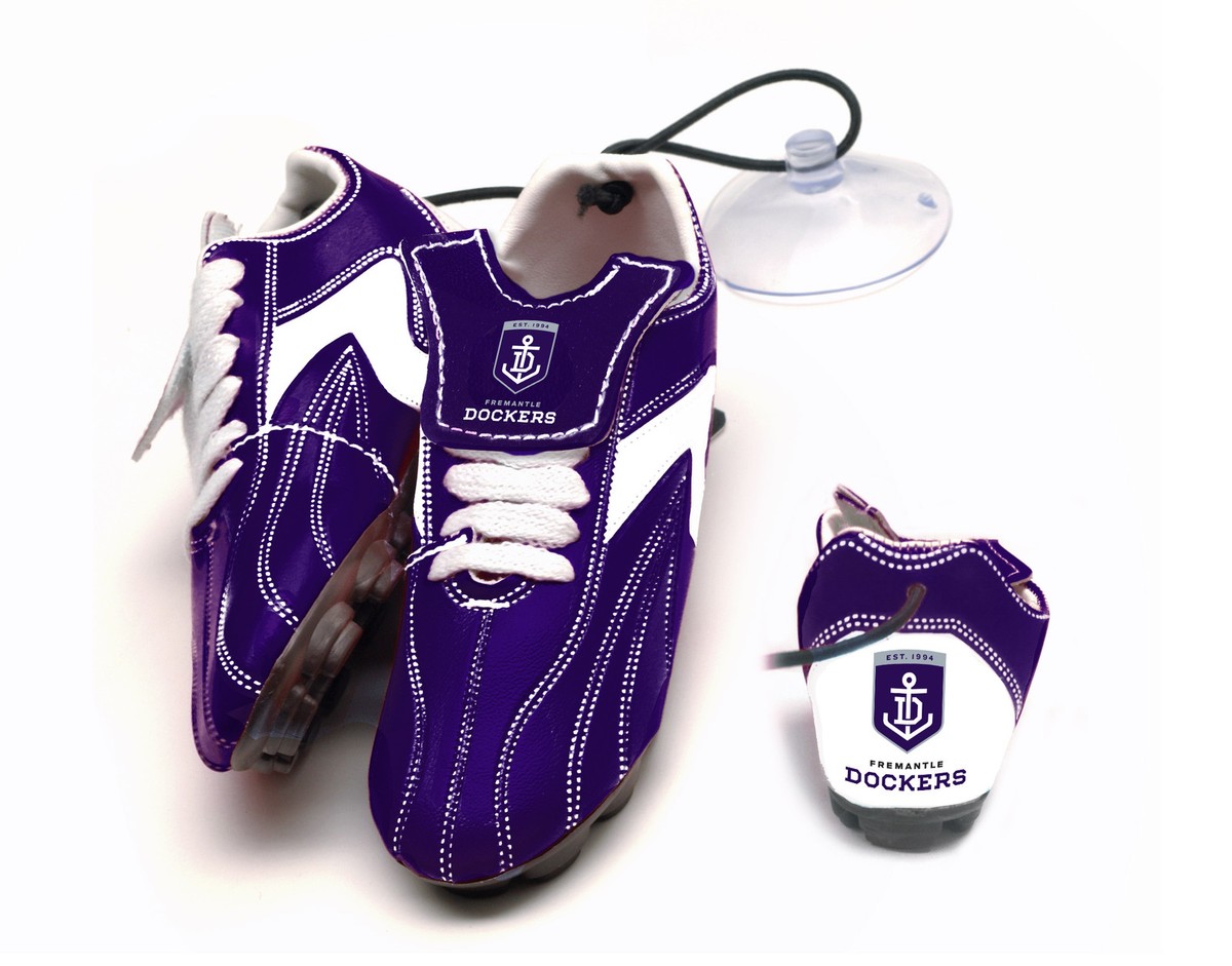 AFL TEAM Freo Fremantle Dockers Aussie Rules Hanging Suction Footy