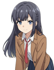 Shouko Makinohara Vinyl Car Decal Sticker 7  Weatherproof