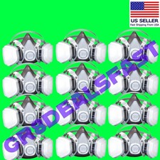 3m 07193 Paint Respirator Dual Filters 3m 7193 Dust Fume Smell Large 12 Pack