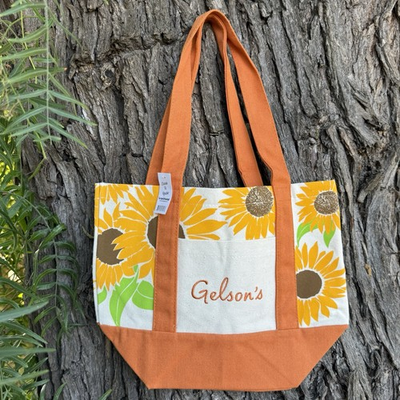 #ad #ad Gelson#x27;s Earthwise Mini Canvas Tote Bag Sunflower 2025 Limited Edition So Cal $24.99