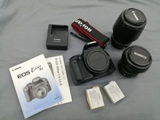 CANON EOS KISS X4 DIGITAL SLR DOUBLE ZOOM KIT 228989