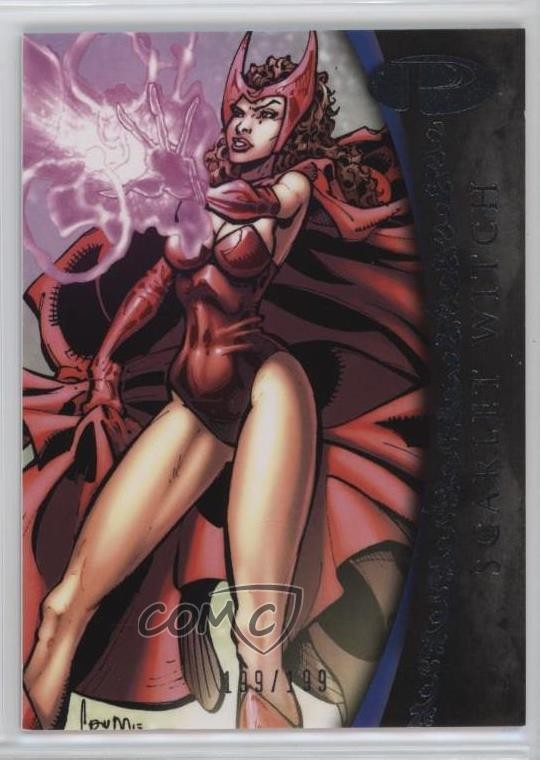 2012 Upper Deck Marvel Premier 199/199 Scarlet Witch #19 s5q