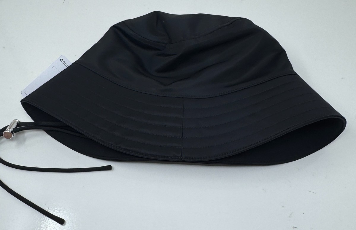 Lululemon Nylon Bucket Hat Black w/ Pocket Adult Size M/L Nylon Bucket Hat | Men main image 4