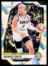 2024 Panini Prizm WNBA #66 Chennedy Carter Ice Prizms