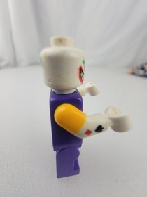 Incomplete Damaged Lego The Joker Smiling Figure Batman Movie Minifigure 70906 