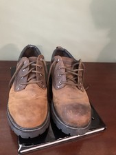 Vintage Skechers Mens 6618 Brown Chunky Heel Oxford Lace Up Shoes Size 7.5 US