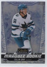 2024-25 O-Pee-Chee Platinum Marquee Rookies Arctic Freeze 99/99 Collin Graf 12ll