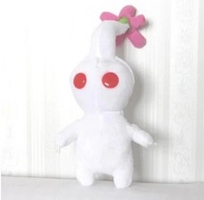 Pikmin White 6 Inch Stuffed Animals Toddler Plush Toys Kids Fluffy Dolls Gifts