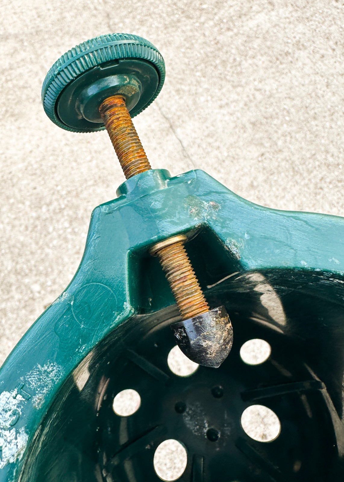 Vtg 90s Swivel Straight XTS3 The One Minute Christmas Tree Stand 10' 100lb w Box