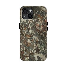 Woodland Camo Hunting Phone Tough Case, Idea Hunters Gift, Gift For Him