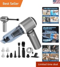 4-in-1 Car Vacuum Portable Cordless & Dust Bu...
