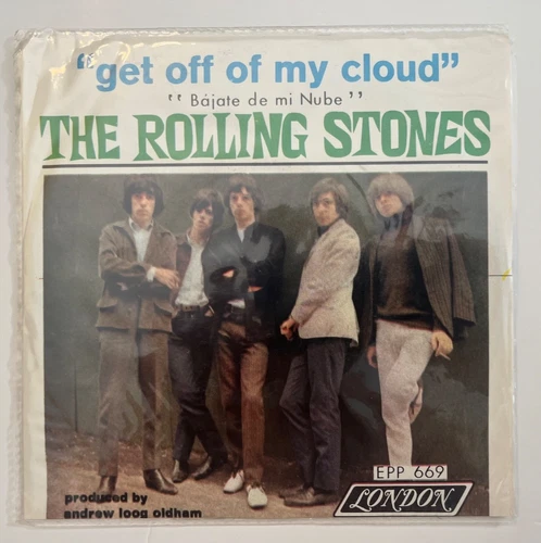 The Rolling Stones - Get Off Of My Cloud = Bájate De Mi Nube - Mexico EP (EX+)
