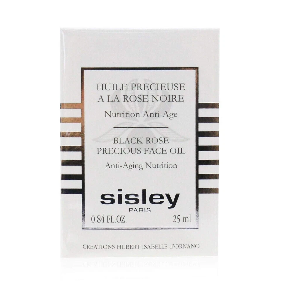 Aceite facial precioso Sisley Black Rose nutrición antienvejecimiento 0,84 oz./25 ml nuevo en caja Foto 3 de 3