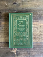 What God Wants to Know by Bruce Larson Finding Your Answers (1st Ed 1st Pr) HB