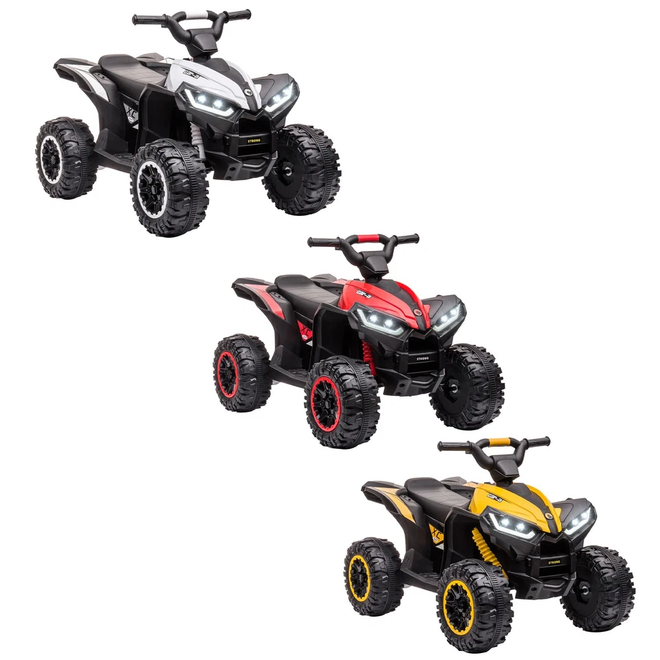Aosom 4 Wheeler for Kids, Electric ATV, with Music for 3-5 Years Old
