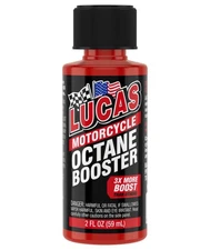 Lucas Oil 10725 Single Motorcycle Octane Booster Fuel Additive 2 oz. Bottle