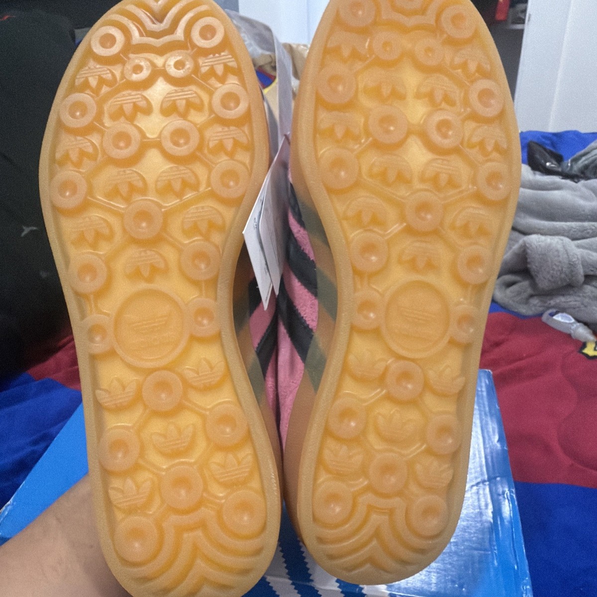 adidas Gazelle Indoor Womens Sneakers Bliss Pink IE7002 size 6.5