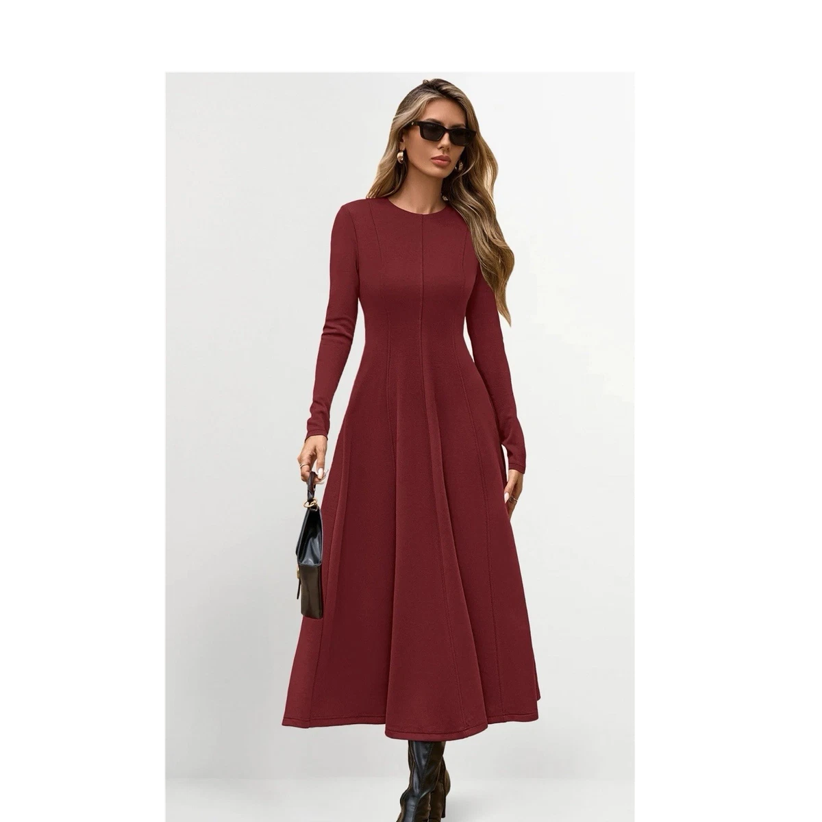 green emerald velvet dress Brown Dresses for Wedding Guest EG01939, 22