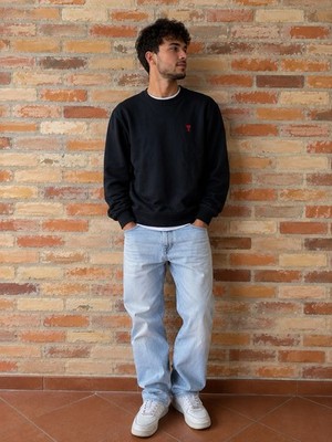 Ami Paris Crewneck Sweatshirt/Pullover- Gr. L - Sehr Guter Zustand - Streetwear