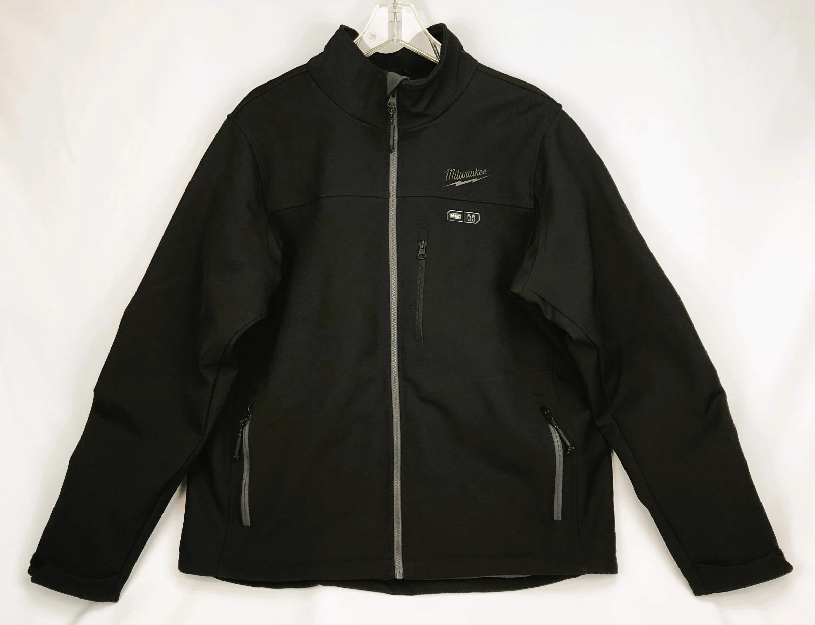 Milwaukee M12 Heated Toughshell Jacket Men's Size Large Black Work Gear Coat
Opens in a new window o