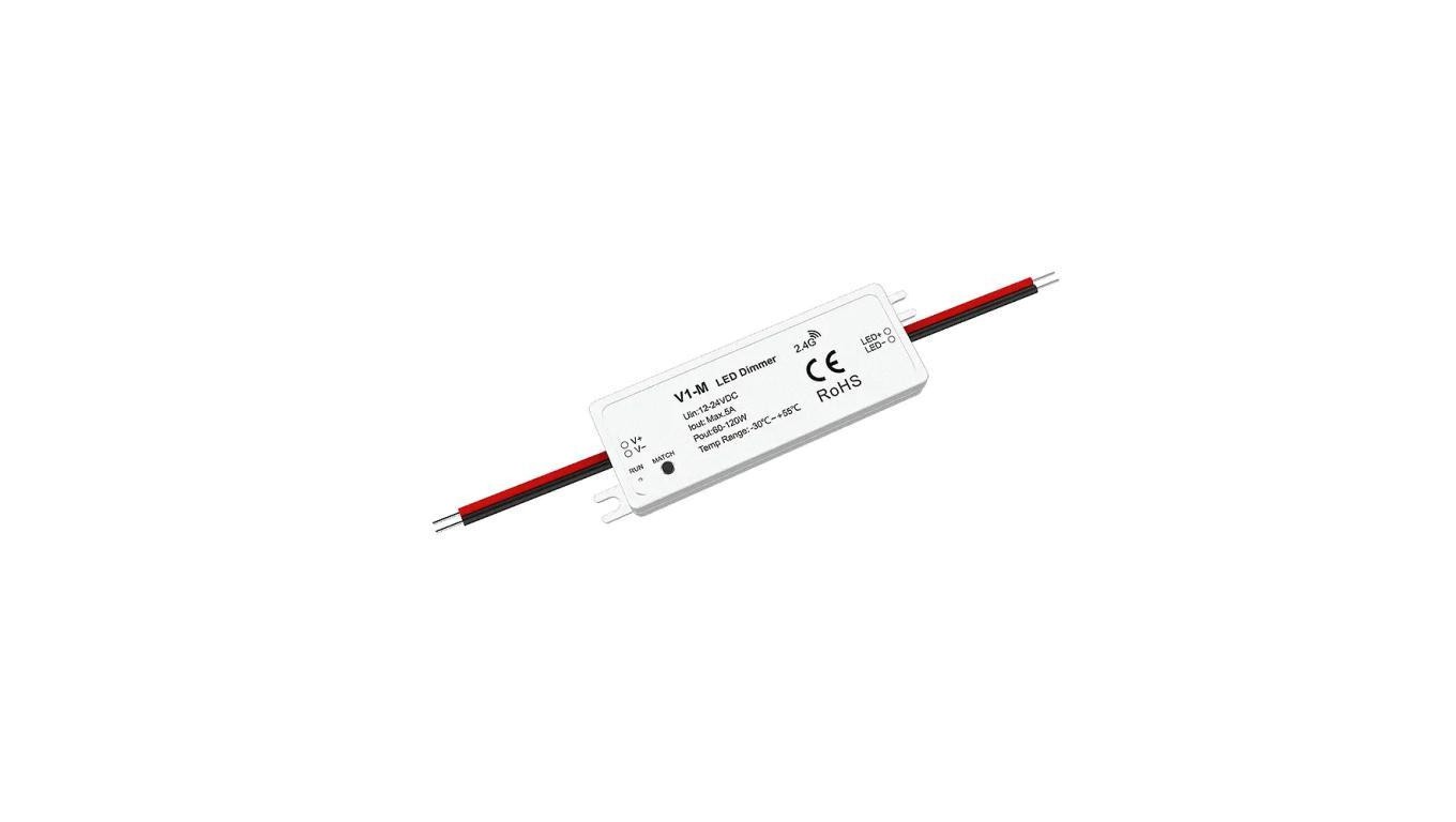 5904063160389 Odbiornik LED Skydance - Mono - 12-24V DC 1x5A - V1-M SKYDANCE 5890₽