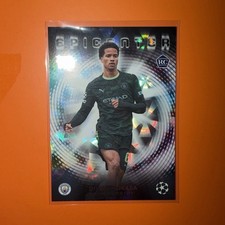 Topps Epicenter Rookie Divine Mukasa Manchester City UEFA Champions League Card. rookie card picture