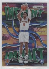 2021-22 Panini Prizm Instant Impact Green Prizm Quentin Grimes #21 0d7a