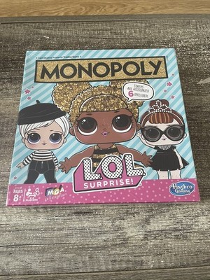 LOL Puppe Surprise Edition Monopoly Brettspiel Hasbro Gaming Neu Versiegelt Geschenk Spielzeug
