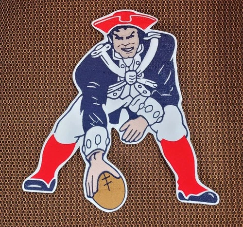 New England Patriots XL Huge High Quality Embroidered Patch 10"x10.6"