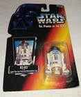 Vintage Star Wars POTF Kenner R2-D2 3.75in White Droid Action Figure New Carded