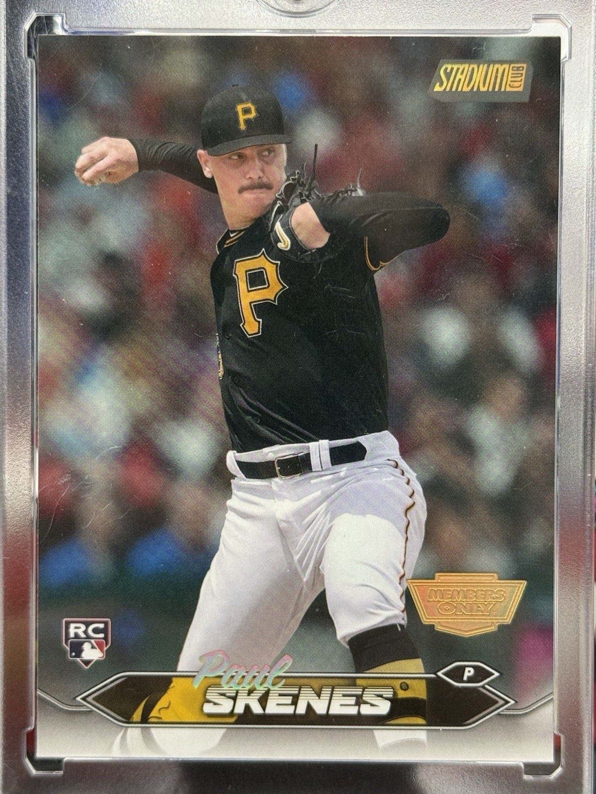 2024 Stadium Club #237 Paul Skenes Rookie Members Only SSP Rare!