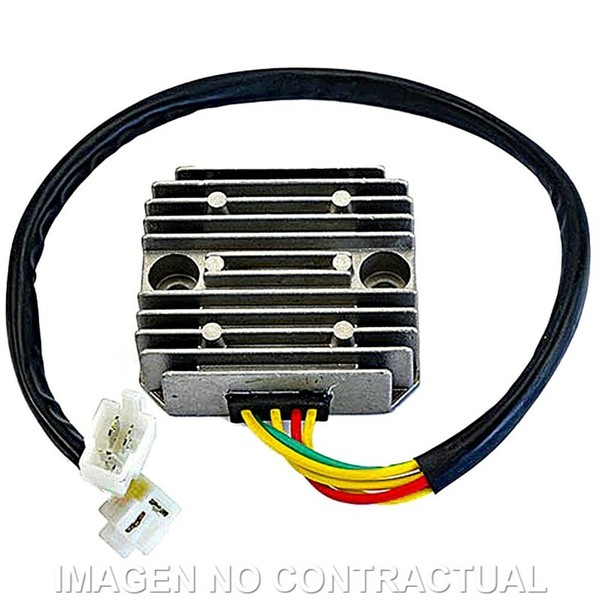 Regler Honda NX Dominator 12V-35A-Trifase-5 Cables-2 Steckverbinder FüR Motorrad-image